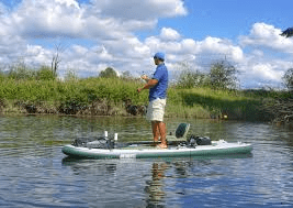 Fish SUP 126 Swivel Seat Fishing Rig