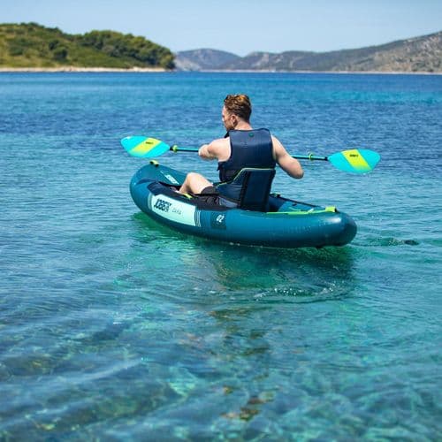 JOBE GAMA INFLATABLE KAYAK PACKAGE ATLANTIC GREEN