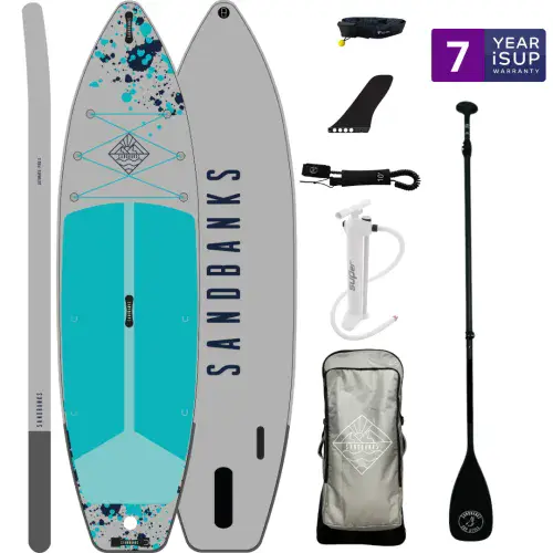 PRO-X TURQUOISE 10'6'' X 32'' X 4.75'' ISUP PADDLEBOARD PACKAGE