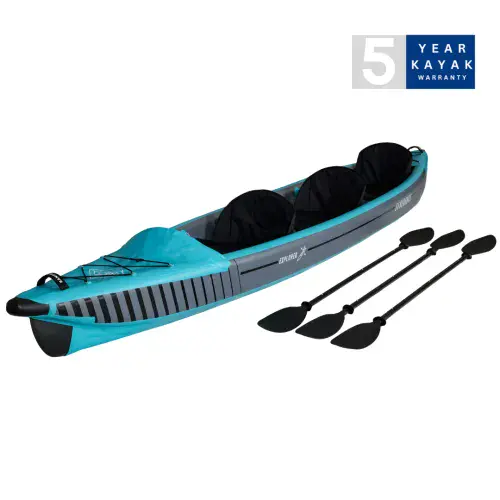 Sandbanks Style Explorer Triple Seater Kayak - FREE UK DELIVERY + £30 CASHBACK OFFER
