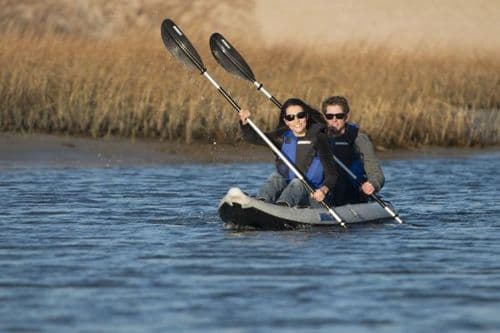 Sea Eagle Classic 385 Fast Track Inflatable Kayak Deluxe Package