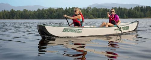 Sea Eagle Inflatable Travel Canoe TC16  - 2 person Start Up package - IN STOCK