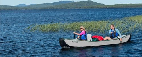 Sea Eagle Inflatable Travel Canoe TC16 Classic SALE - 2 person Start Up package -ONLY 1x IN STOCK