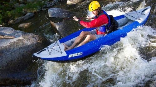 Sea Eagle SE 300X Inflatable Kayak Pro Carbon Package