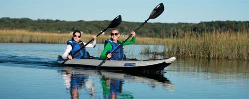 Sea Eagle SE 385 Fast Track Inflatable Kayak Pro Carbon Package - Summer  Season Sale