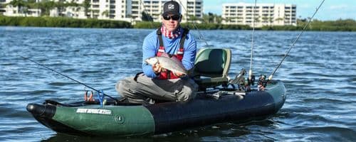 Sea Eagle SE350FX Swivel seat package - Inflatable fishing kayak