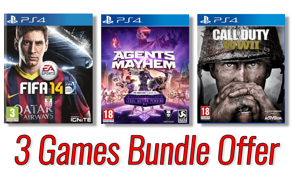 3 x PS4 Games Package (Special Offer 1) ONLY £19.99