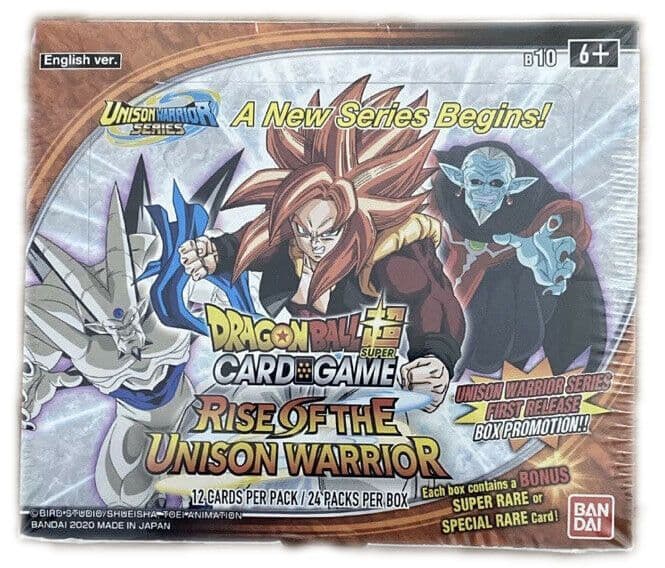 Dragon Ball Super Rise Of The Unison Warrior Booster Box 1st Edition DBS  TCG NEW Sealed