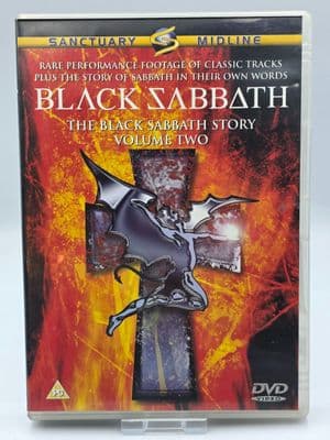 Black Sabbath The Black Sabbath Story  ( Region 2 DVD) (Disc is Like New )