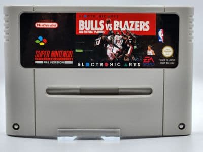 Bulls Vs Blazers (SNES) (Clean Cart)