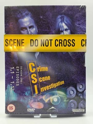 C.S.I. Crime Scene Investigation Vegas  Series 1 (Region 2 DVD) (New And Sealed)