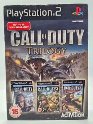 Call of Duty Trilogy (PS2) (Clean Disc)