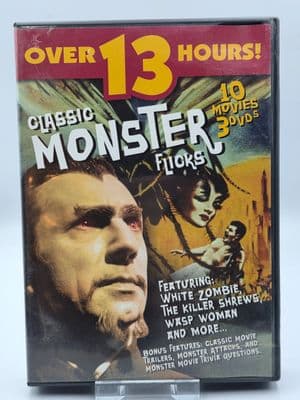 Classic Monster Flicks ( Region 1 DVD) (Clean Disc)