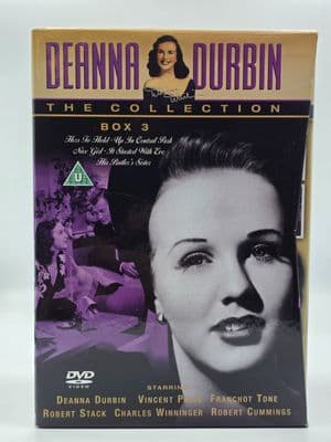 Deanna Durbin ( Region 2 DVD) (Disc is Like New )
