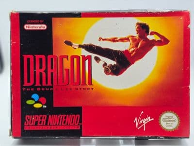 Dragon Bruce Lee Story (Super Nintendo Snes) (Boxed)