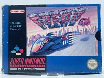 F-Zero (SNES) (Clean Cart)
