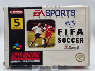 FIFA International Soccer (Super Nintendo Snes) (Boxed)