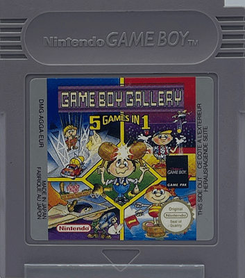 Game Boy Gallery 5 Games In 1 (Gameboy) (Clean Cartridge)
