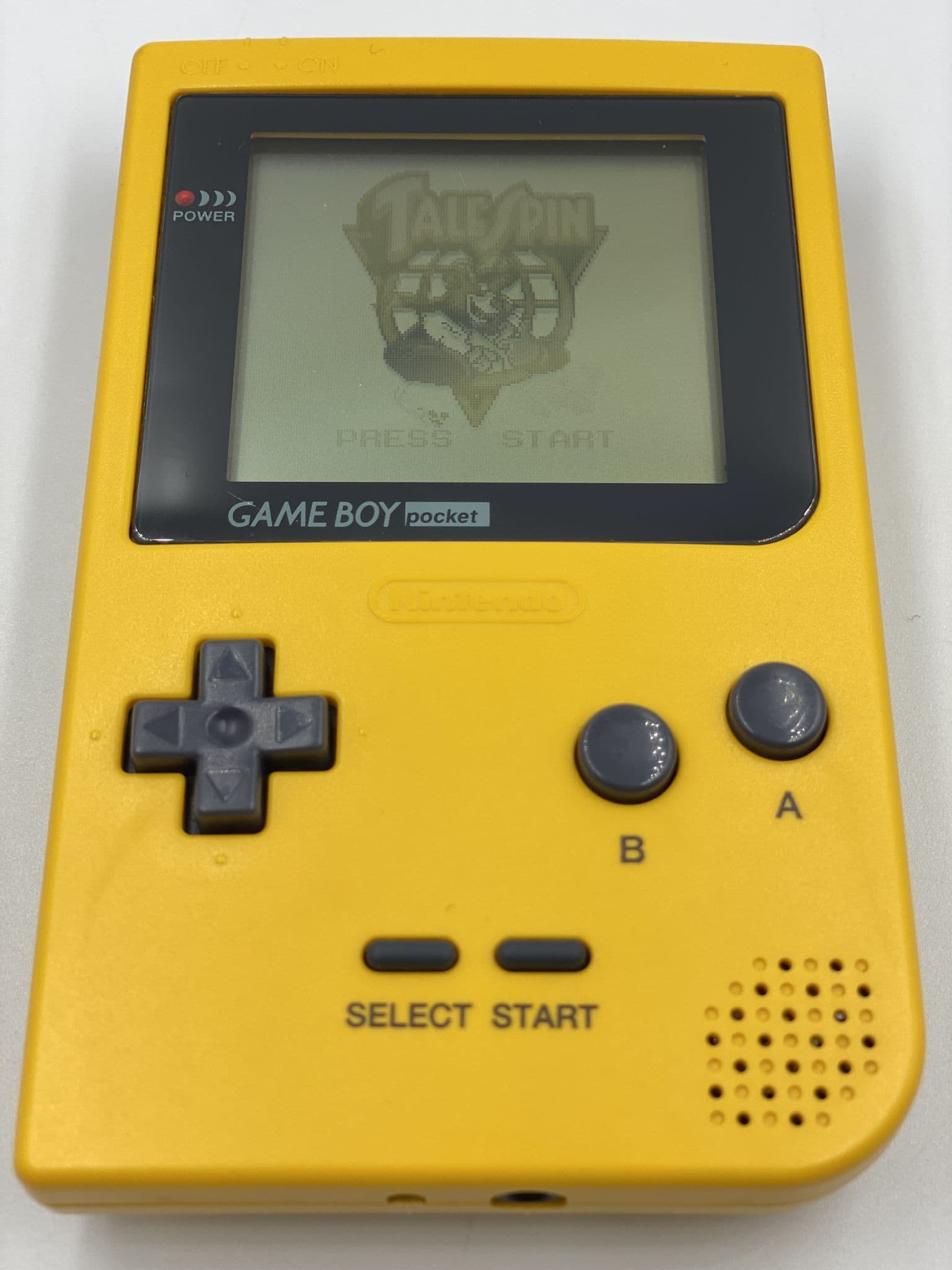Game boy pocket console Yellow GBC