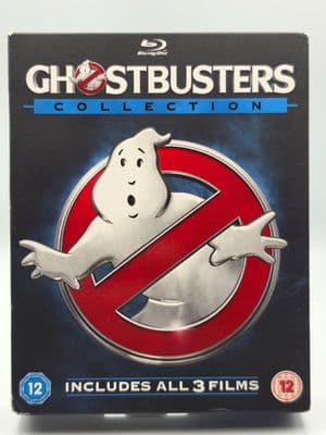 Ghostbusters - 1-3 Collection (Region 2 BLU-RAY) (Near Mint Disc)