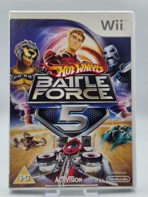 Hot Wheels Battle Force 5 (WII) (Clean Disc)