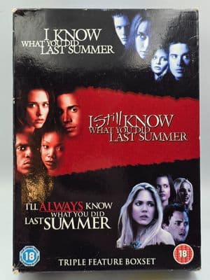 I Know What You Did Last Summer Trilogy ( Region 2 DVD) (Disc is Like New )