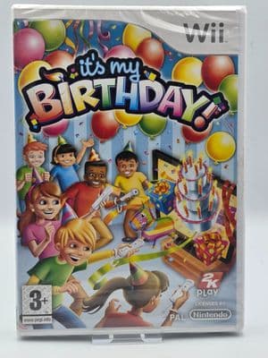 IT'S MY BIRTHDAY (WII PAL)  (NEW AND SEALED)