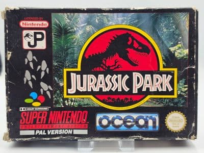 Jurassic Park (Super Nintendo Snes) (Boxed)