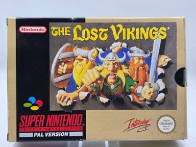 Lost Vikings (Super Nintendo Snes) (Boxed)