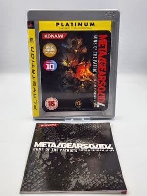 Metal Gear Solid 4 Guns Of The Patriots (Platinum) (PS3)