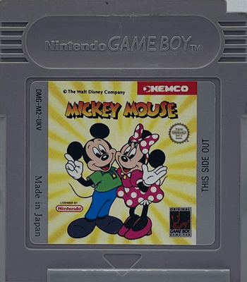 Mickey Mouse (Gameboy) (Clean Cartridge)