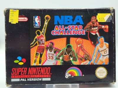 NBA All Star Challenge (Super Nintendo Snes) (Boxed)