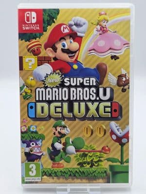 New Super Mario Bros. U  Deluxe Edition (Switch) (Clean Cartridge)