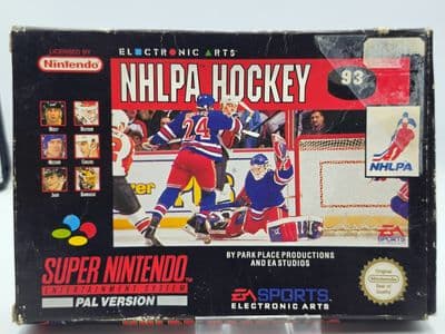 NHLPA Hockey 93 (Super Nintendo Snes) (Boxed)