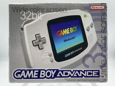 Nintendo White Console (GBA