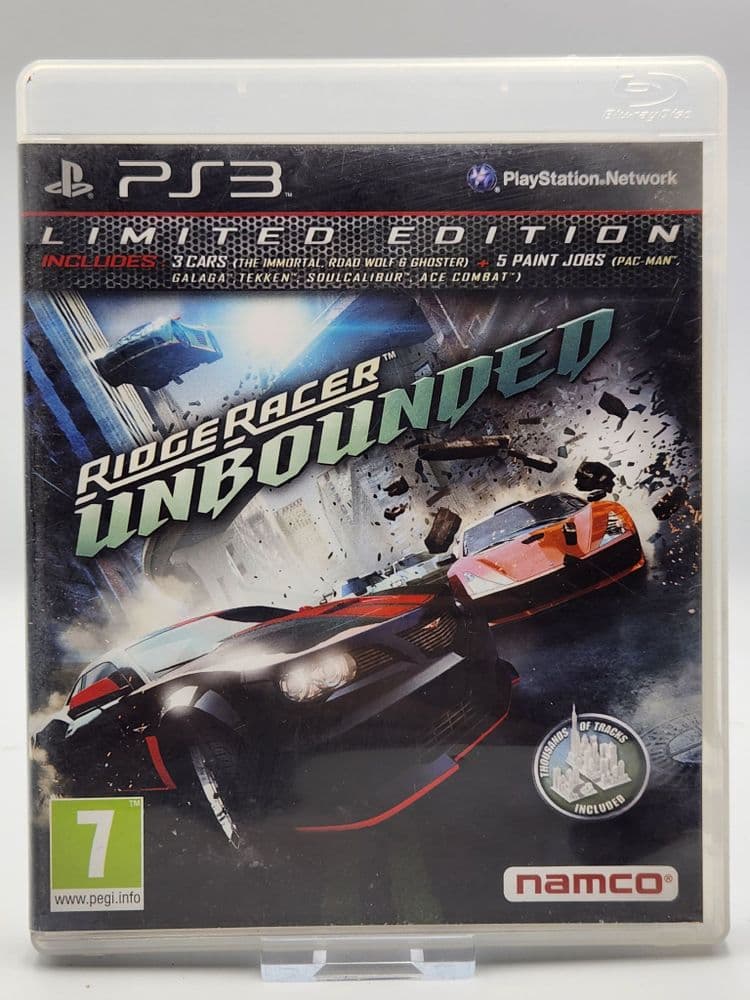 Ridge Racer Unbounded Limited Edition