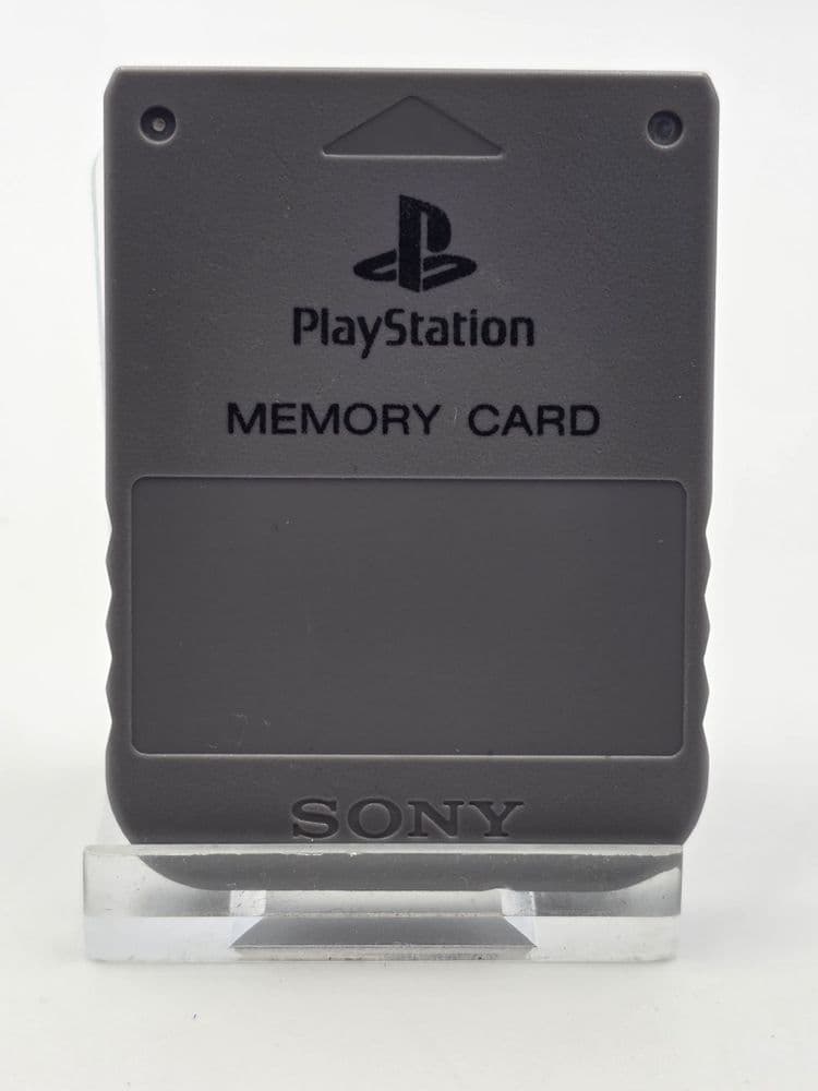 Sony Playstation Official Memory Card Grey PS
