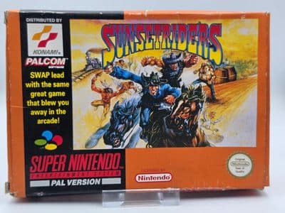 Sunset Riders (Super Nintendo Snes) (Boxed)