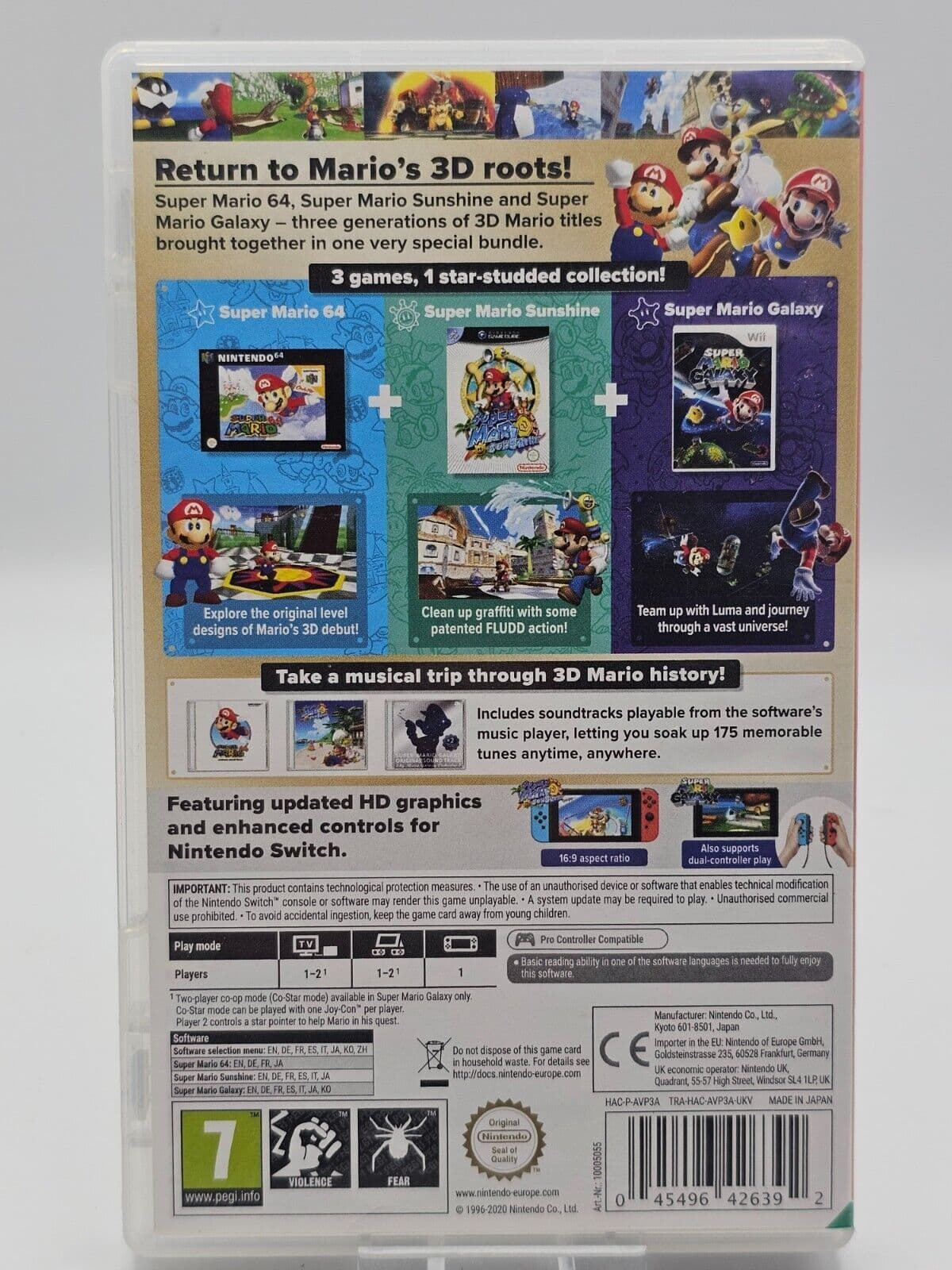 Mario Bros Mario 3d All Stars Players All Stars Super Mario Switch