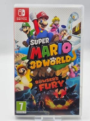 Super Mario 3D World + Bowser’s Fury (Switch) (Clean Cartridge)