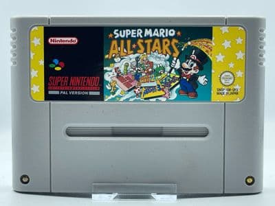 Super Mario All Stars (SNES) (Clean Cart)