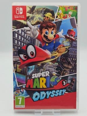 Super Mario Odyssey  (Switch) (Clean Cartridge)
