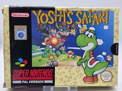 Yoshi's Safari  (Super Nintendo Snes) (Boxed)