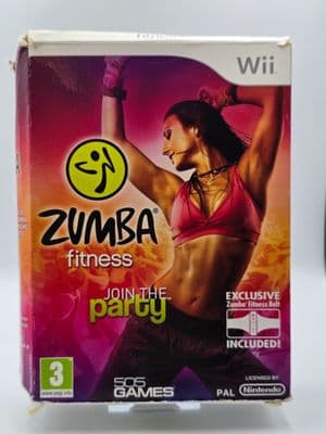 Zumba Fitness with Wii Remote Belt  (WII PAL) (Clean & Tested Disc)