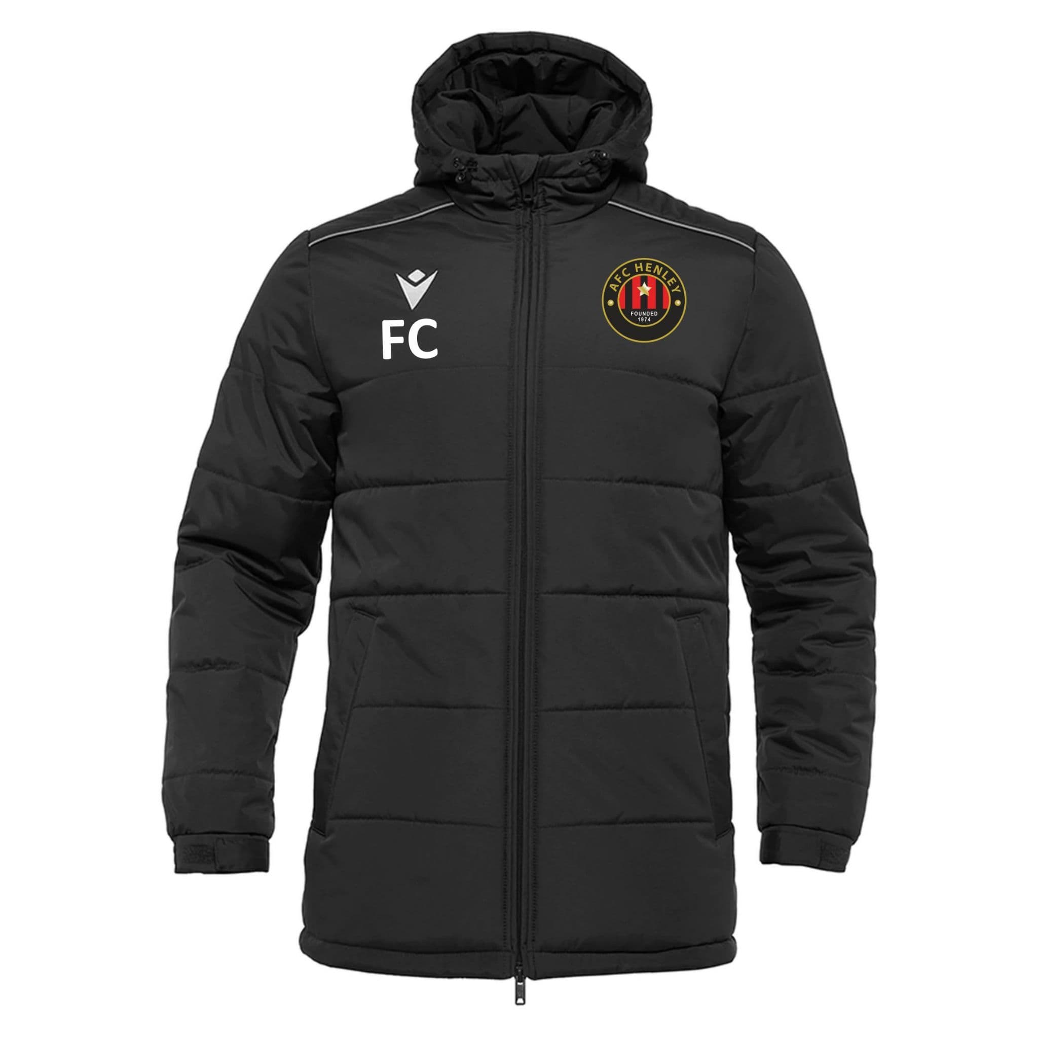 AFC Henley Coaches Macron Gyor Padded Coat