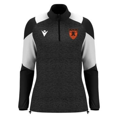 AFCP  Womens Fit Black Chantico 1/4 Zip