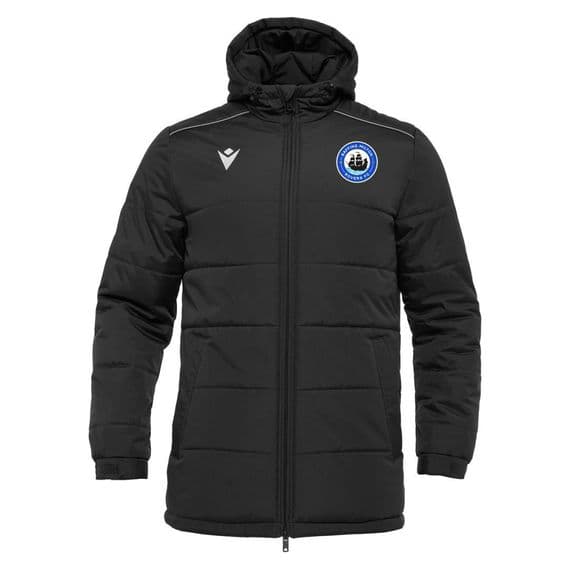 Baffins Milton Black Gyor Padded Bench Coat