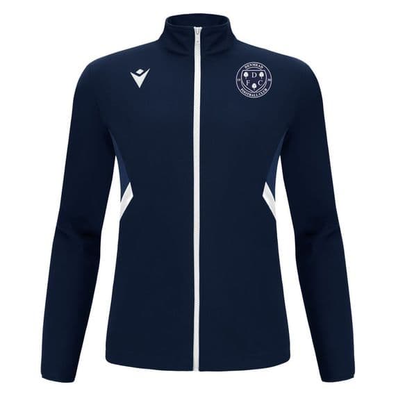 Denmead FC Navy/White Raijin Full Zip Track Top