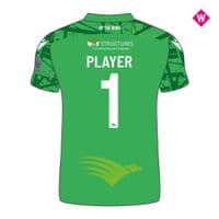 Farnborough FC Ladies Fit Green GK Replica Shirt