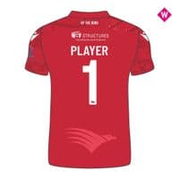 Farnborough FC Ladies Fit Red GK Replica Shirt